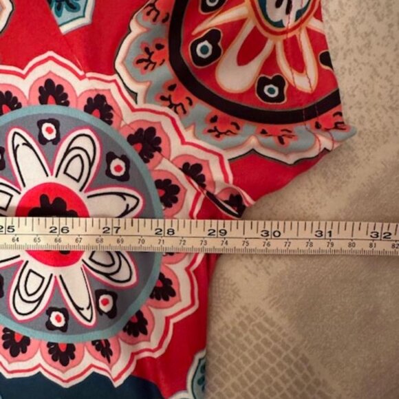 Bright Colored top, no brand, size 28W - Picture 10 of 10